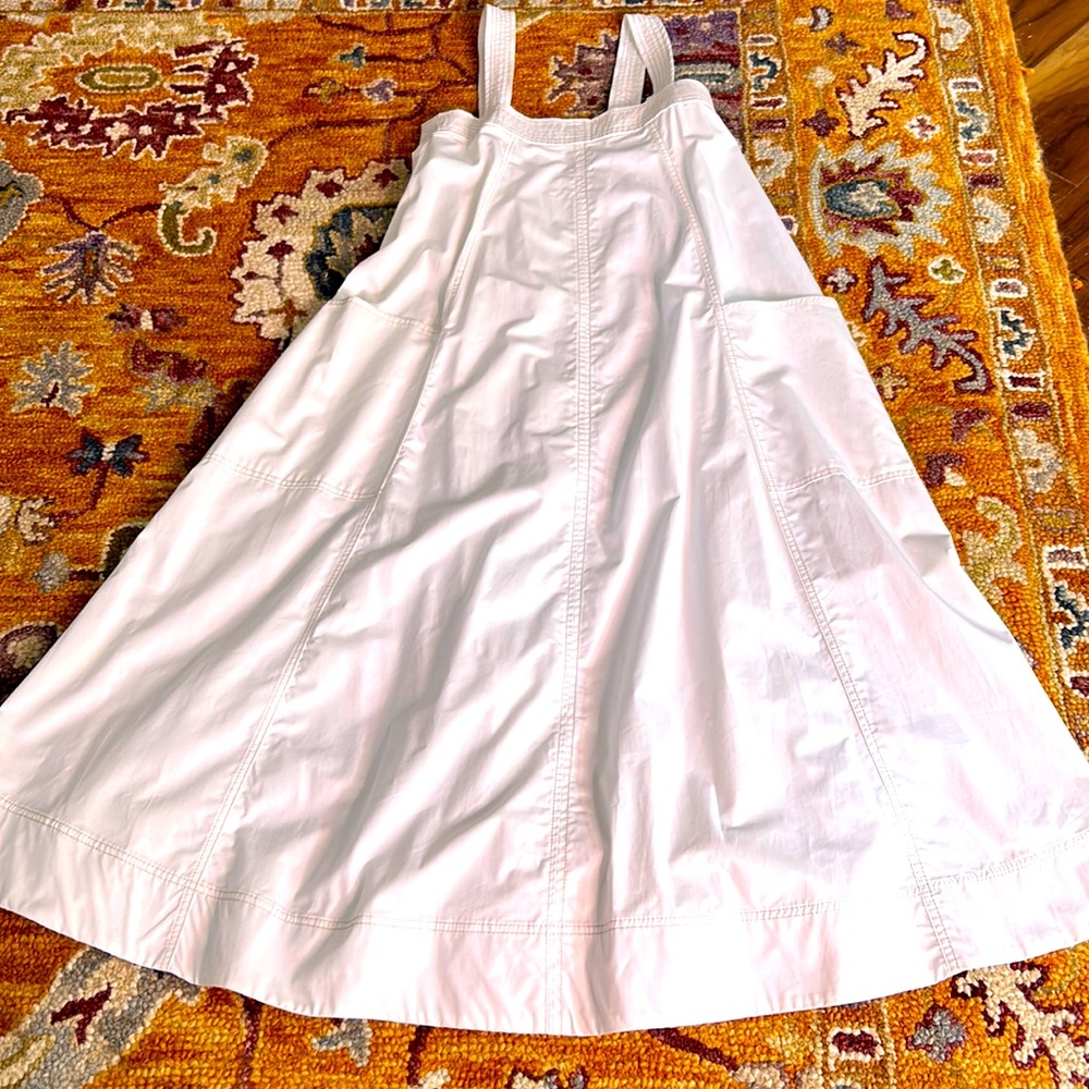 Zara white oversized dress size S
